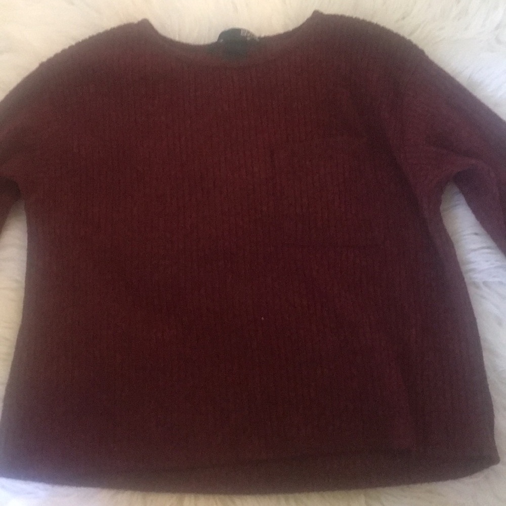 Red sweater